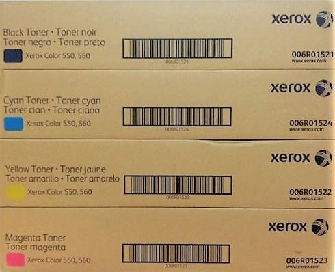 Bulk Load of Xerox C550 C560 Toners