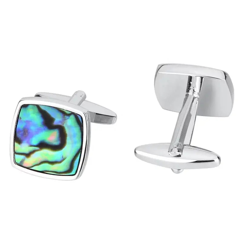 Abalone Seashell Cufflinks - Glen Ogal