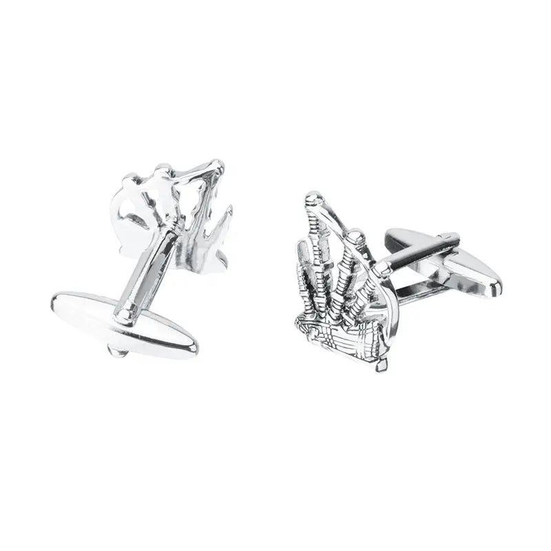 Bagpipe Cufflinks - Glen Ogal