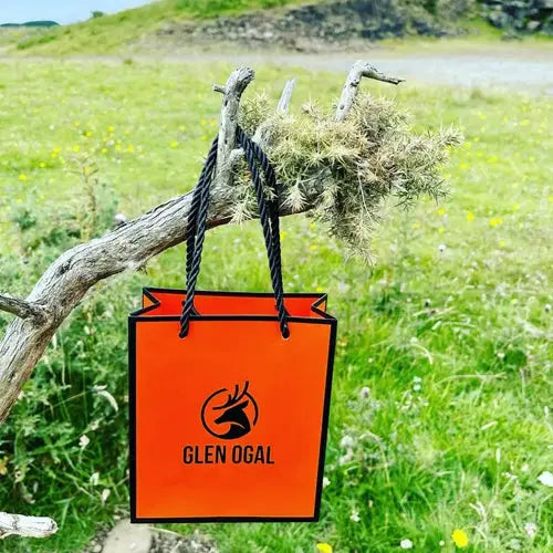 Black Genuine Leather Bracelet Glen Ogal