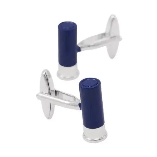 Blue Gun Shell Cufflinks Glen Ogal