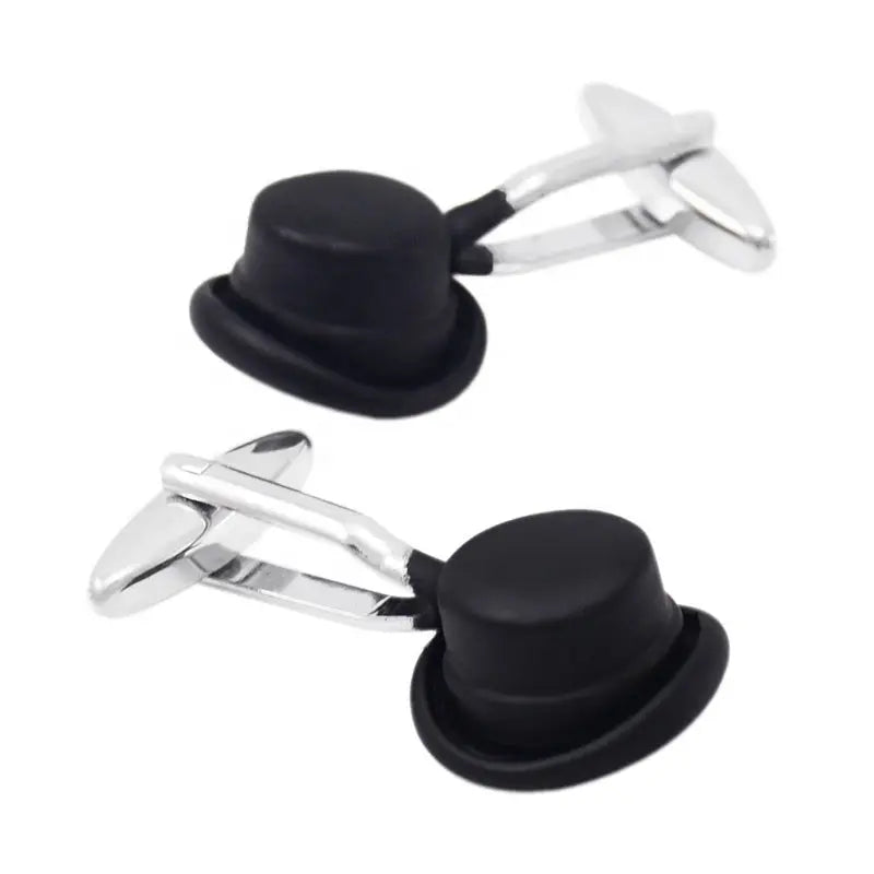 Bowler Hat Shape Cufflinks Glen Ogal