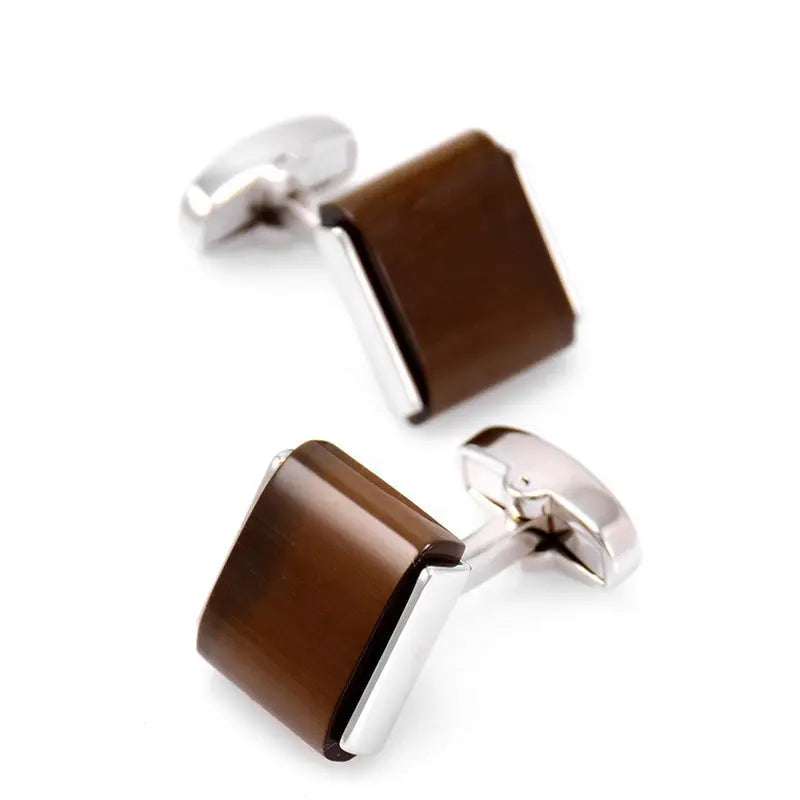 Brown Opal Cufflinks Glen Ogal