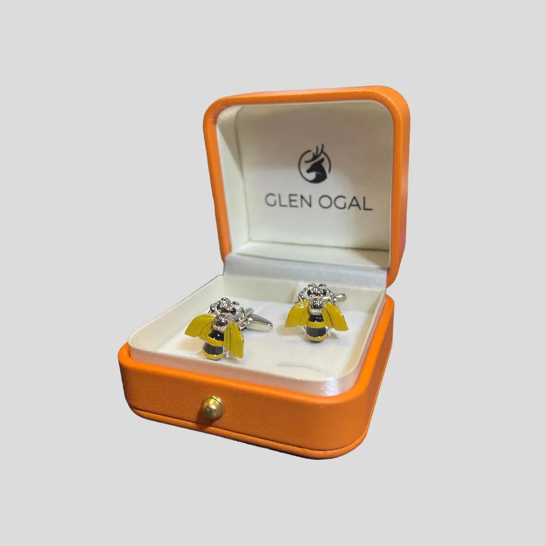 BumbleBee Cufflinks - Glen Ogal