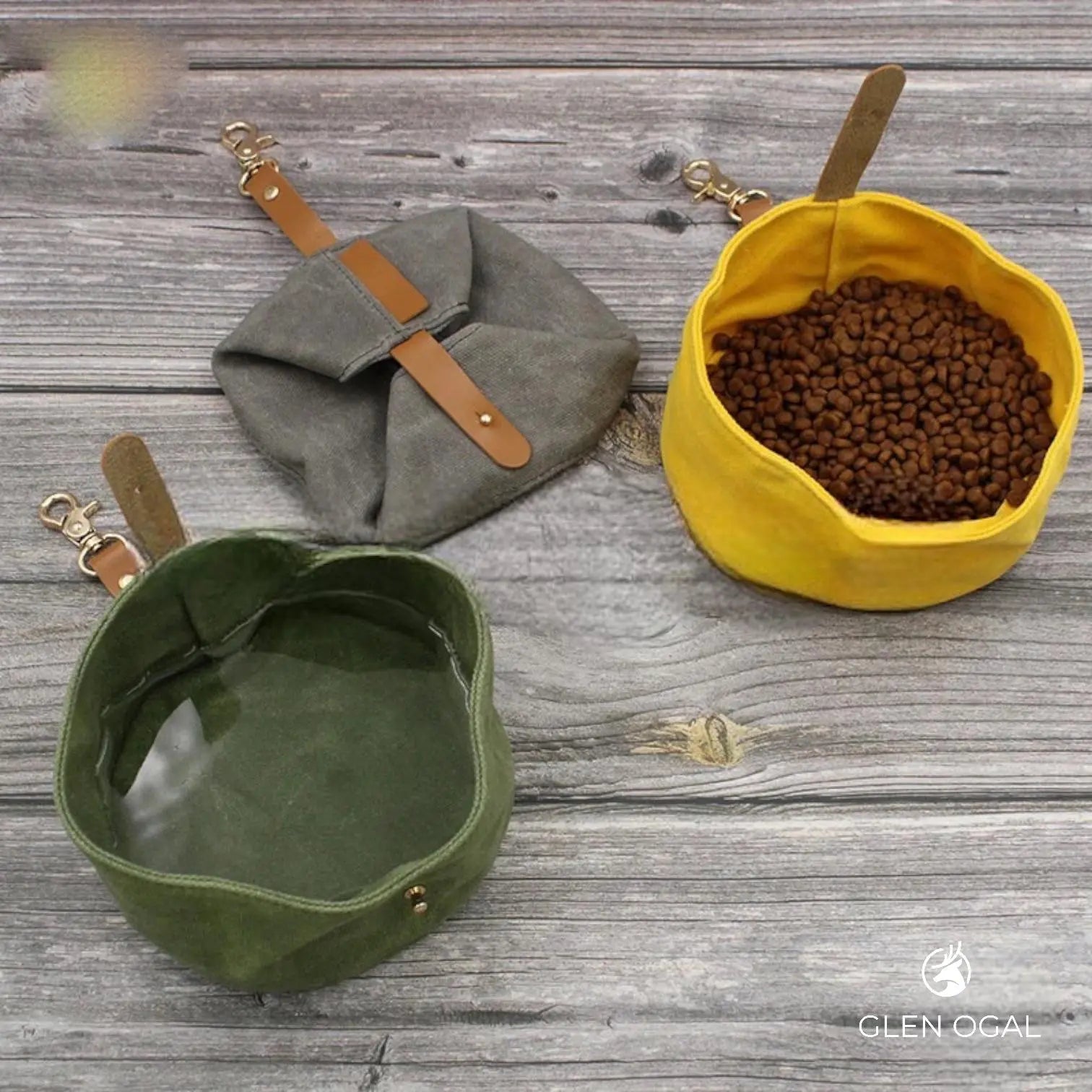 Dog Travel Water Bowl - Glen Ogal