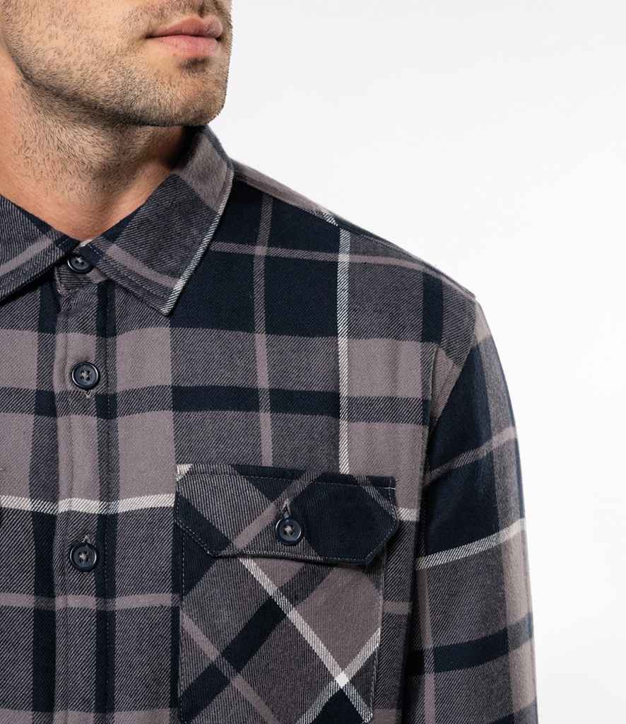 Sherpa Lined Checked Shirt