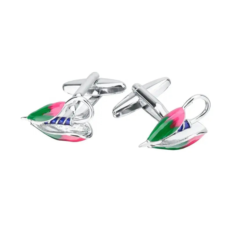 Fishing Hook Fly Cufflinks - Glen Ogal