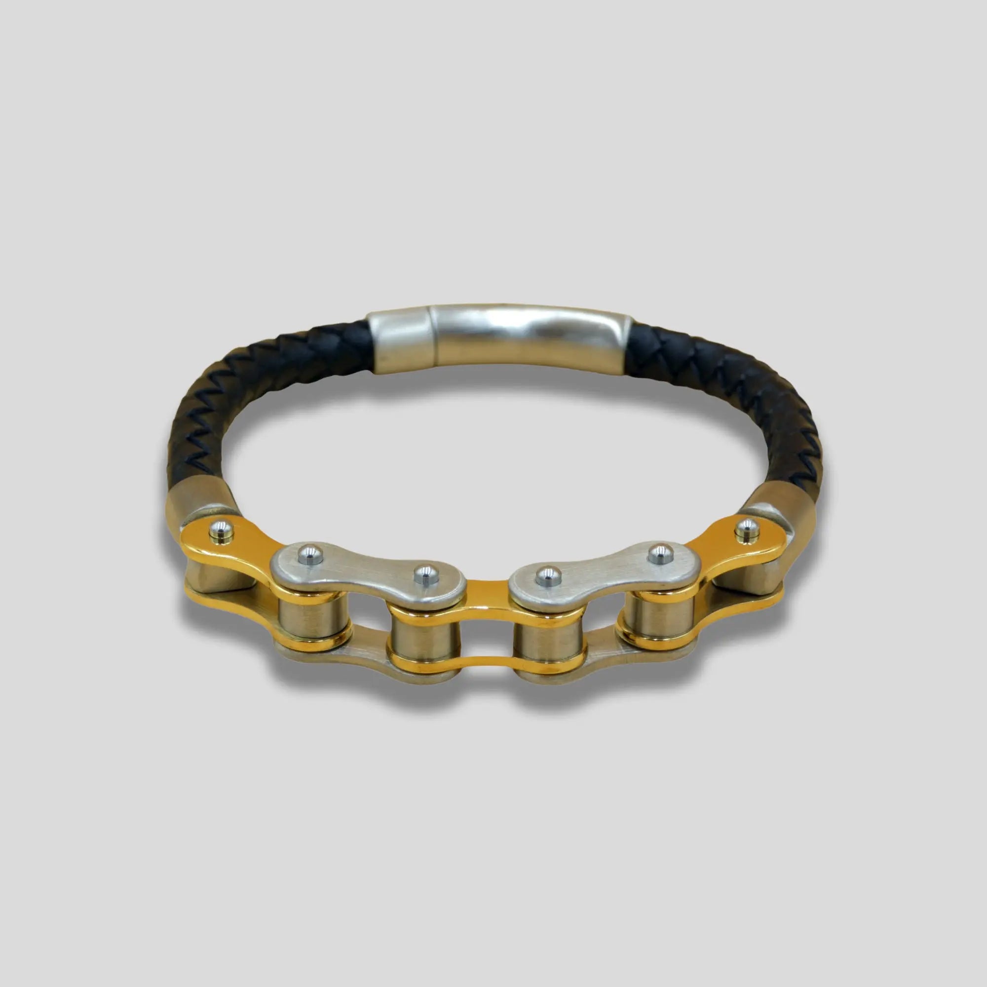 Gold Bike Chain Bracelet Glen Ogal