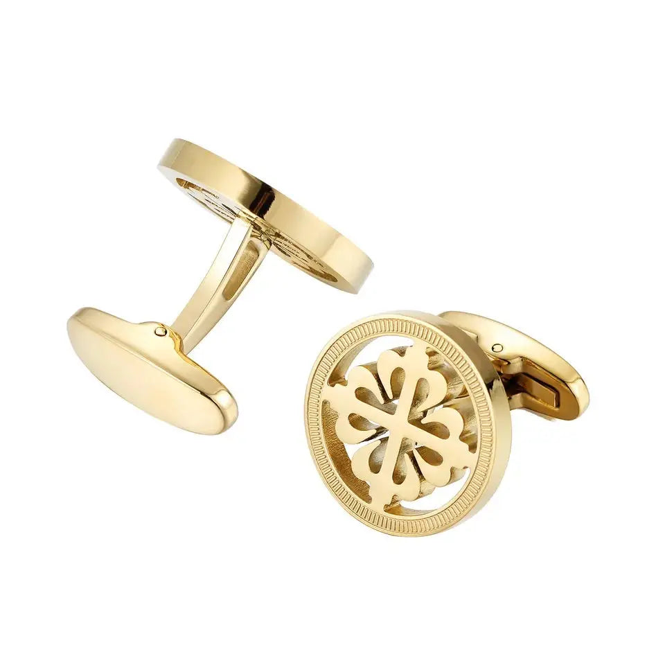 Gold Crusader Cufflinks - Glen Ogal
