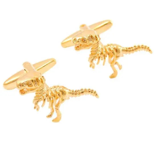 Gold Dinosaur Cufflinks - Glen Ogal