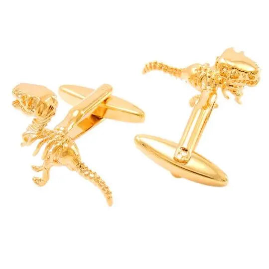 Gold Dinosaur Cufflinks - Glen Ogal