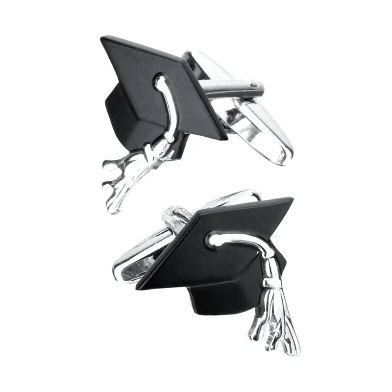 Graduation Doctoral Cap Cufflinks Glen Ogal