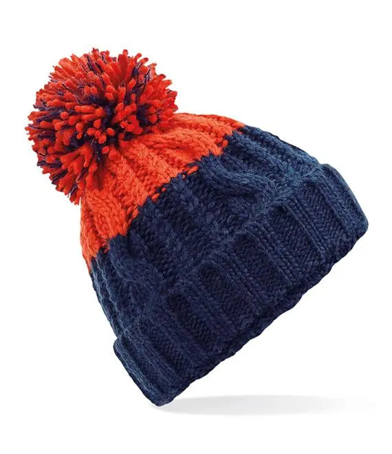Knitted Beanie Hat - Glen Ogal