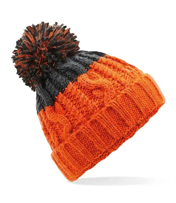 Knitted Beanie Hat - Glen Ogal