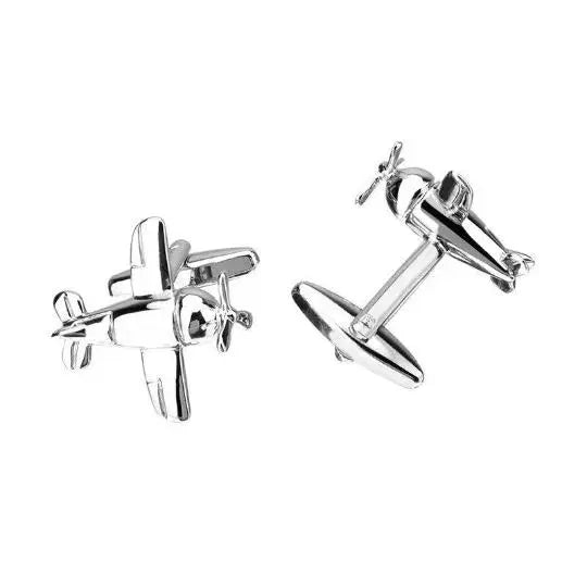 Luxury Airplane Cufflinks Glen Ogal