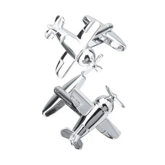 Luxury Airplane Cufflinks Glen Ogal