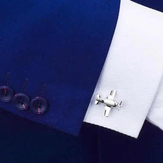 Luxury Airplane Cufflinks Glen Ogal