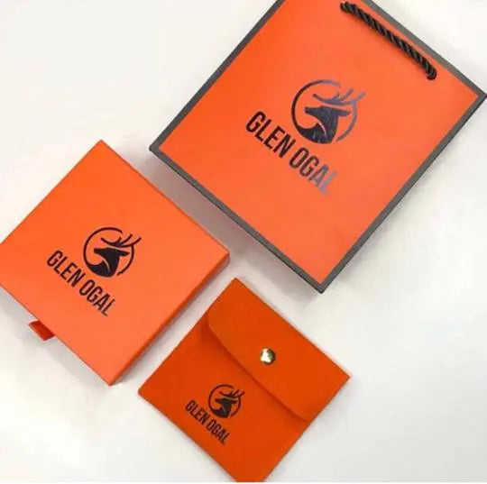 Luxury Blue Enamel Cufflinks Glen Ogal