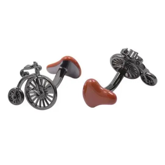 Luxury Retro Penny Farthing Bike Cufflinks Glen Ogal