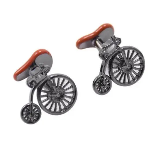 Luxury Retro Penny Farthing Bike Cufflinks Glen Ogal