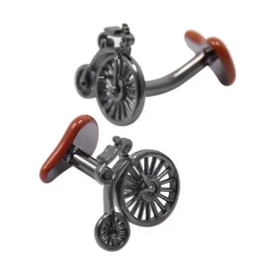 Luxury Retro Penny Farthing Bike Cufflinks Glen Ogal
