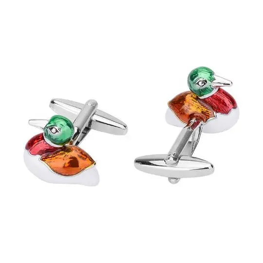 Mandarin Duck cufflinks - Glen Ogal