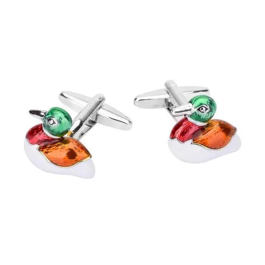 Mandarin Duck cufflinks - Glen Ogal