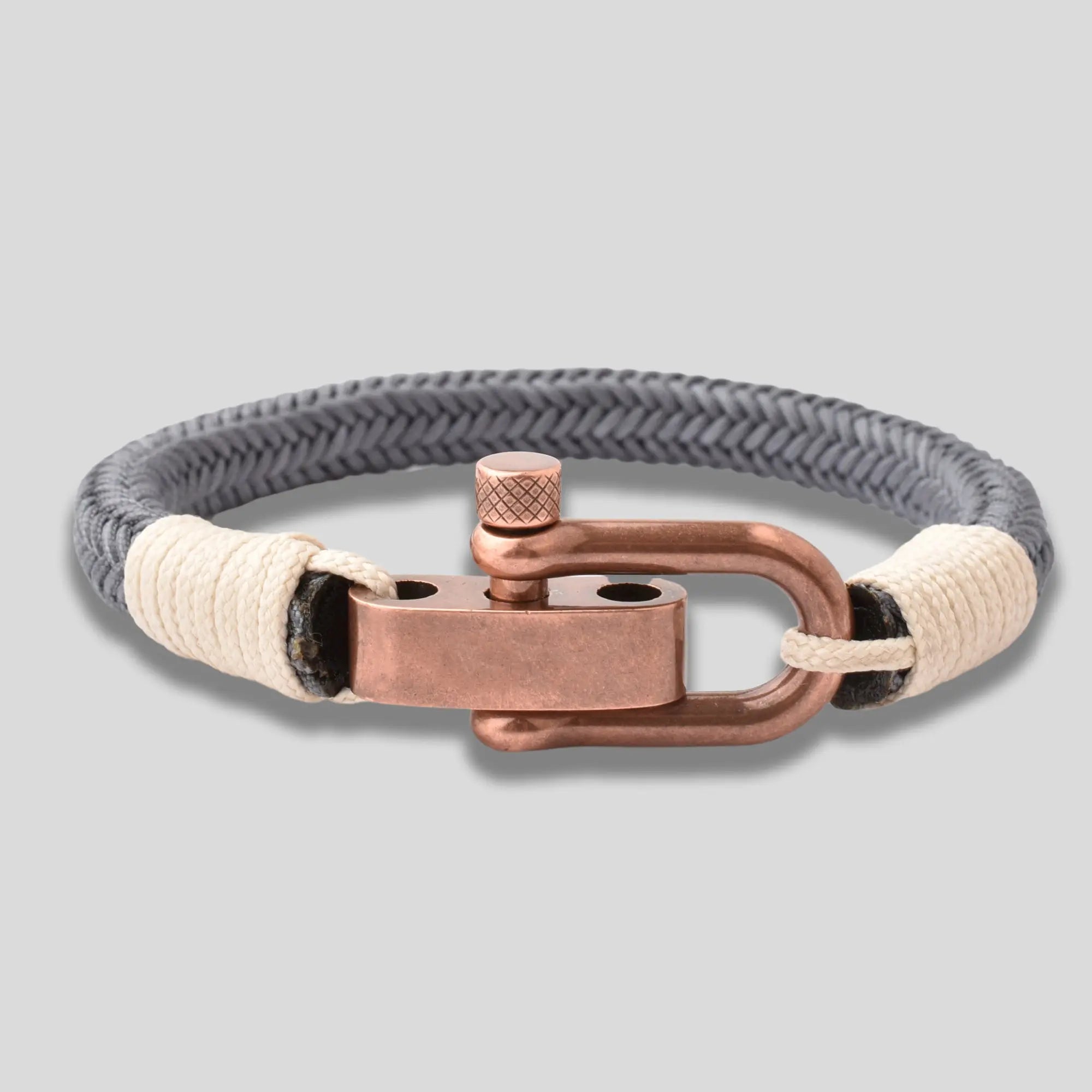 Men's Black Grey Nylon Copper Screw Adjustable Shackles Glen Ogal