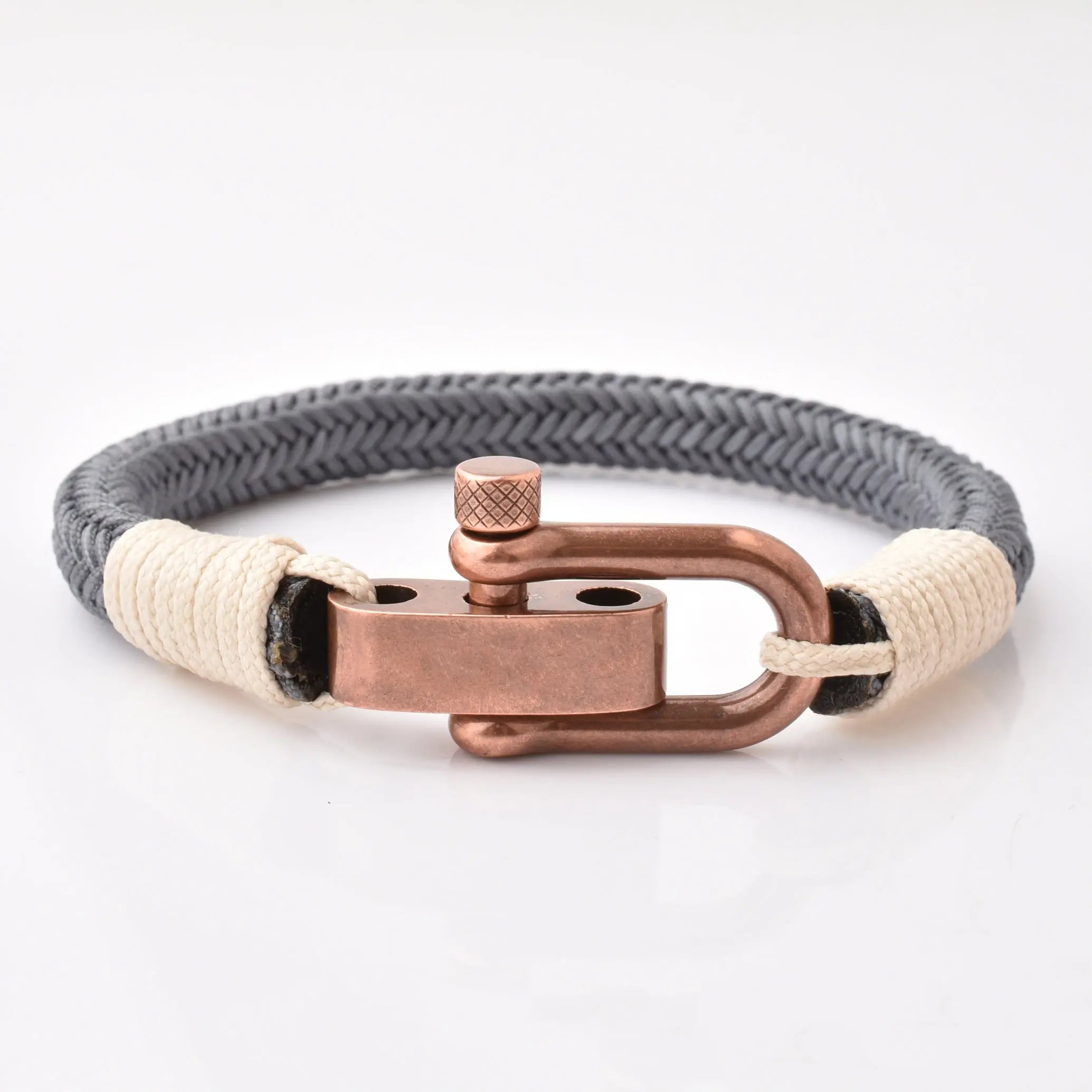Men's Black Grey Nylon Copper Screw Adjustable Shackles Glen Ogal