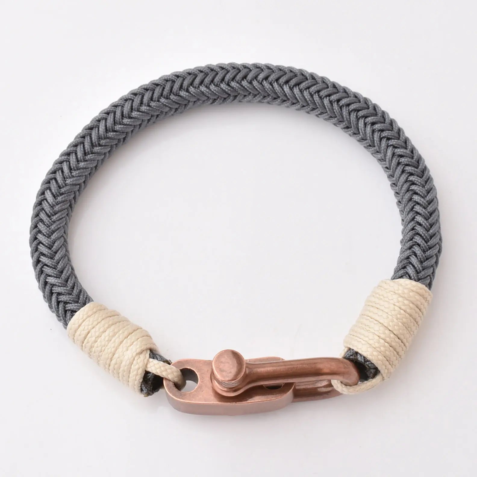 Men's Black Grey Nylon Copper Screw Adjustable Shackles Glen Ogal