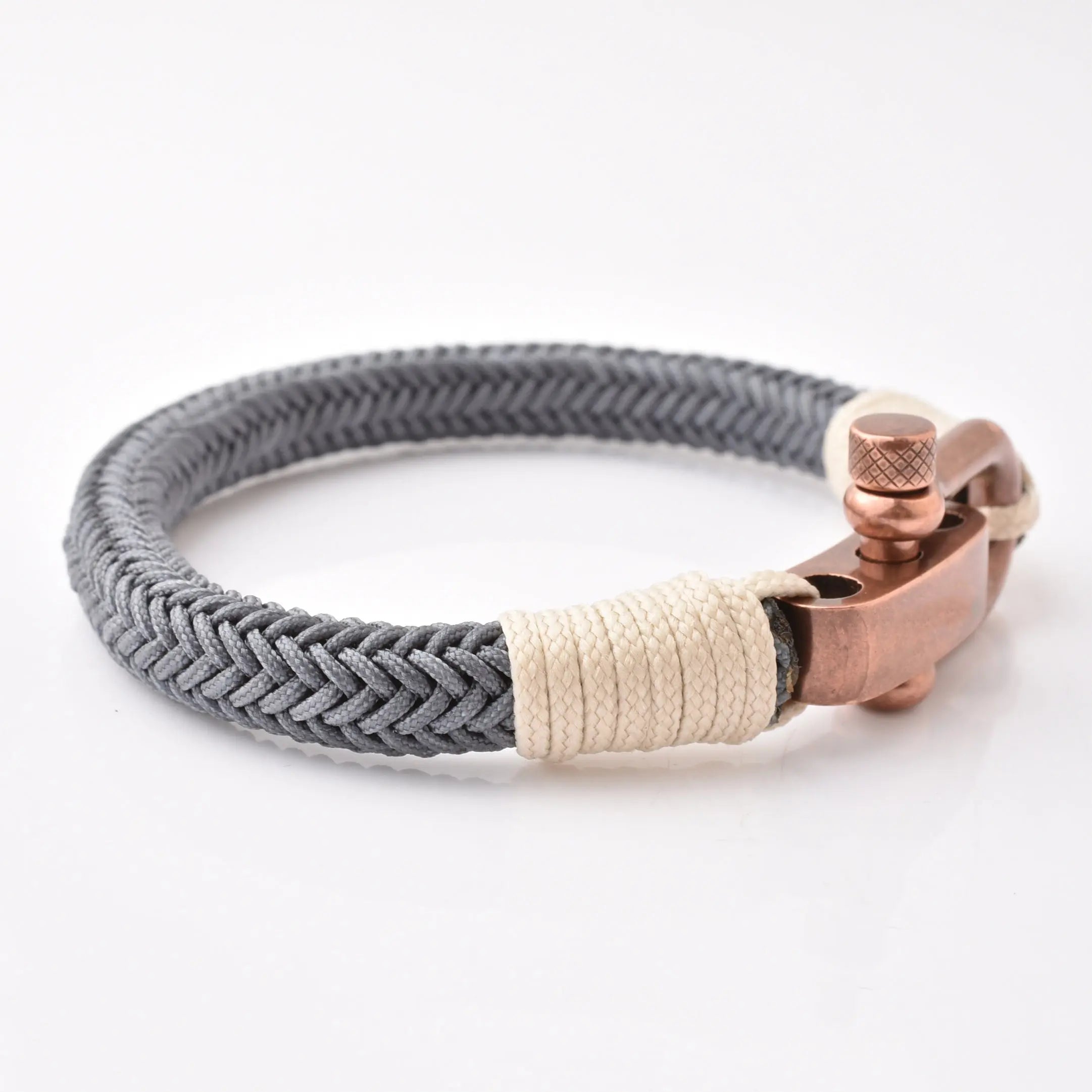 Men's Black Grey Nylon Copper Screw Adjustable Shackles Glen Ogal