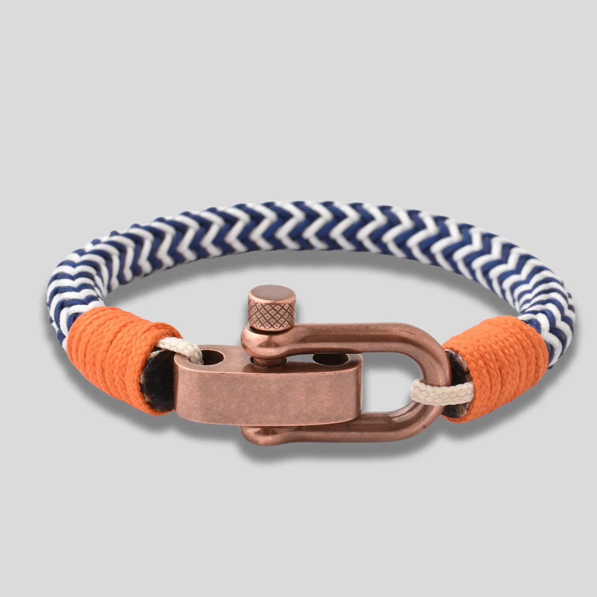Men's Stainless Steel Copper U Shackle Nylon Rope Glen Ogal