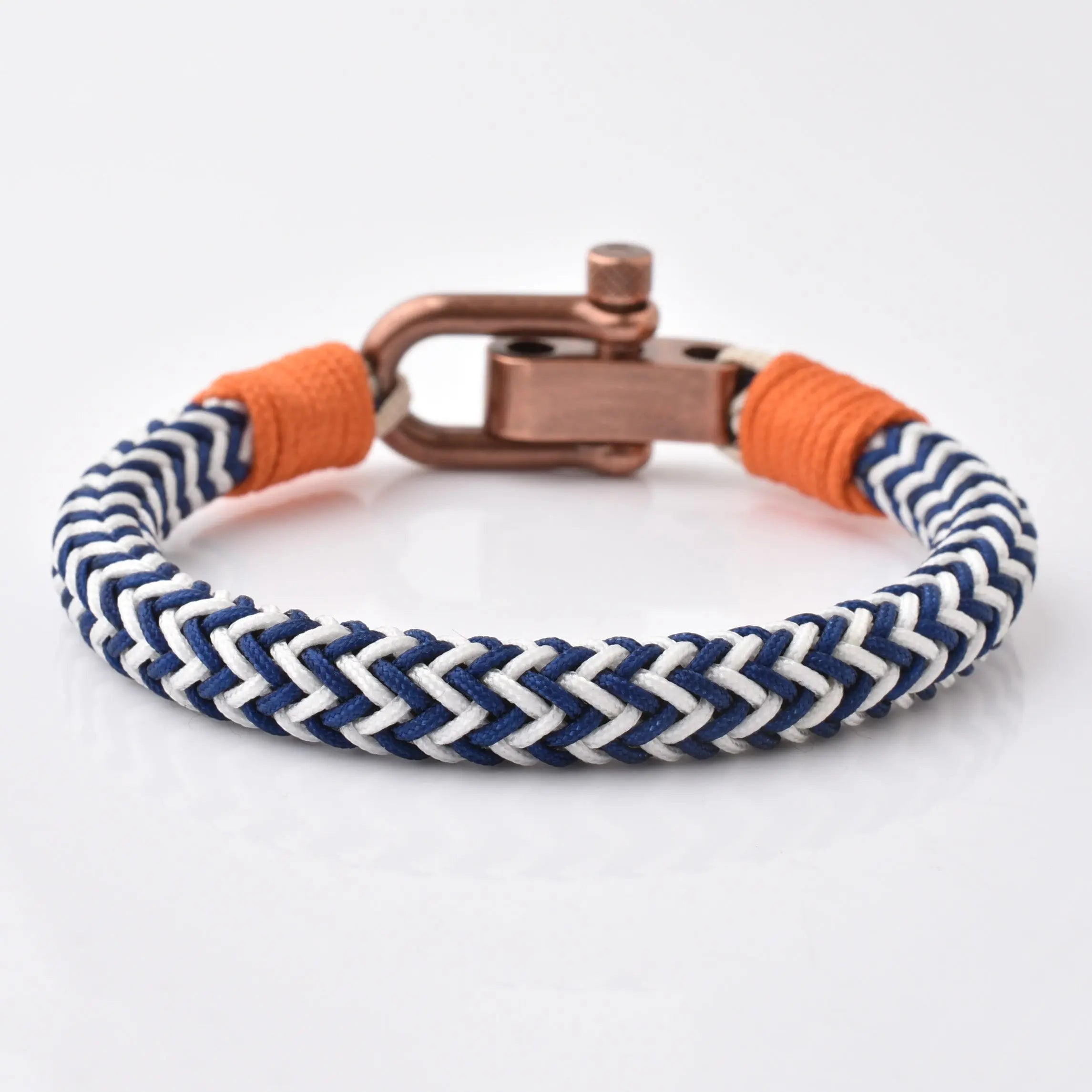 Men's Stainless Steel Copper U Shackle Nylon Rope Glen Ogal