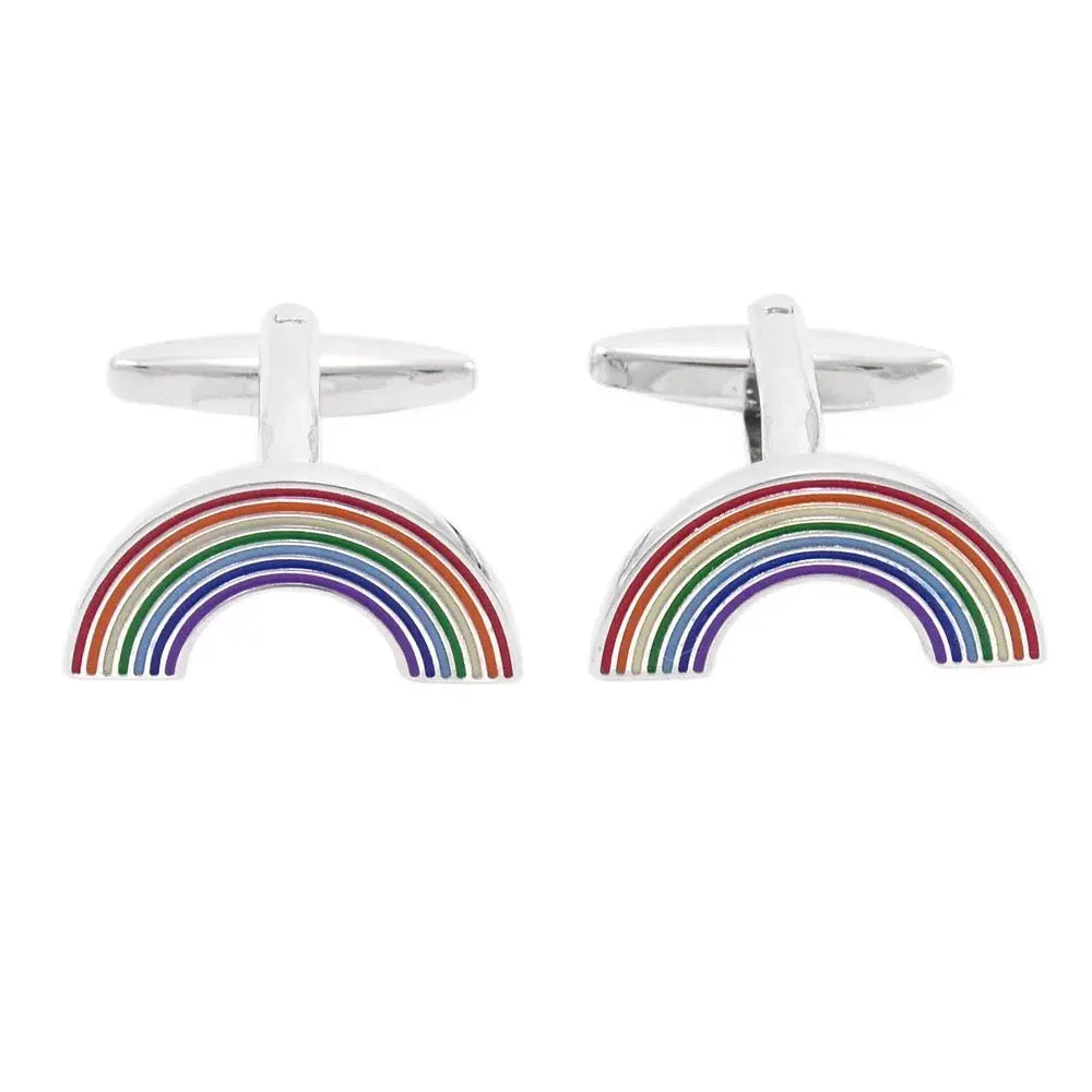 Rainbow Cufflinks Glen Ogal