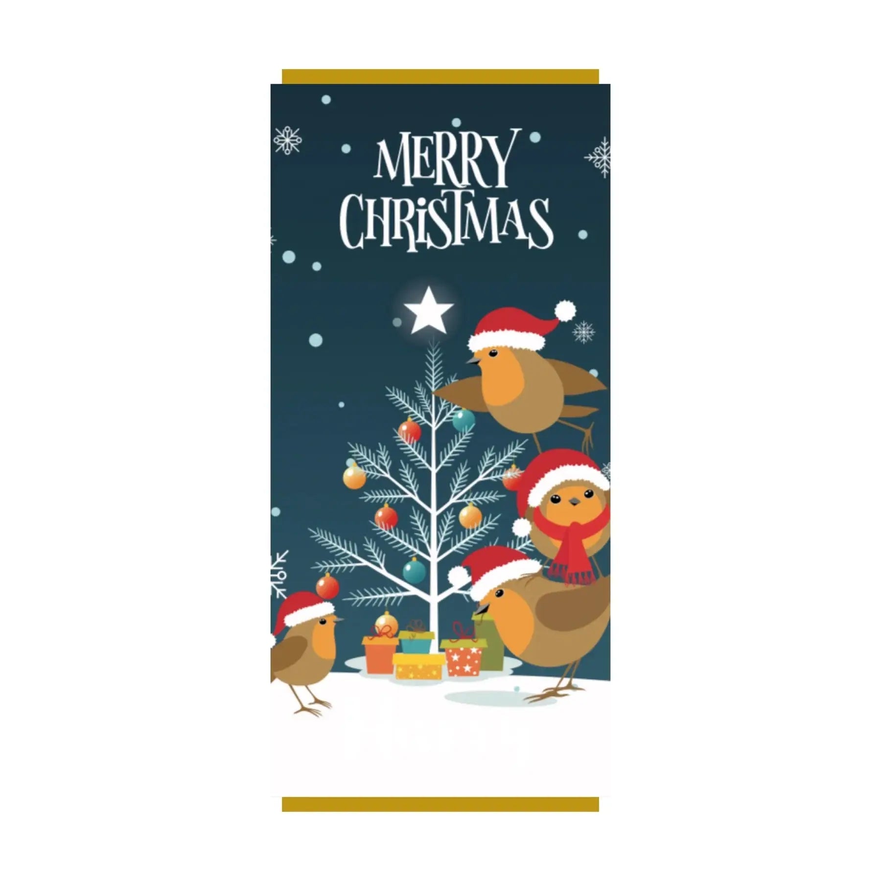 Robin Christmas Chocolate Bar Glen Ogal