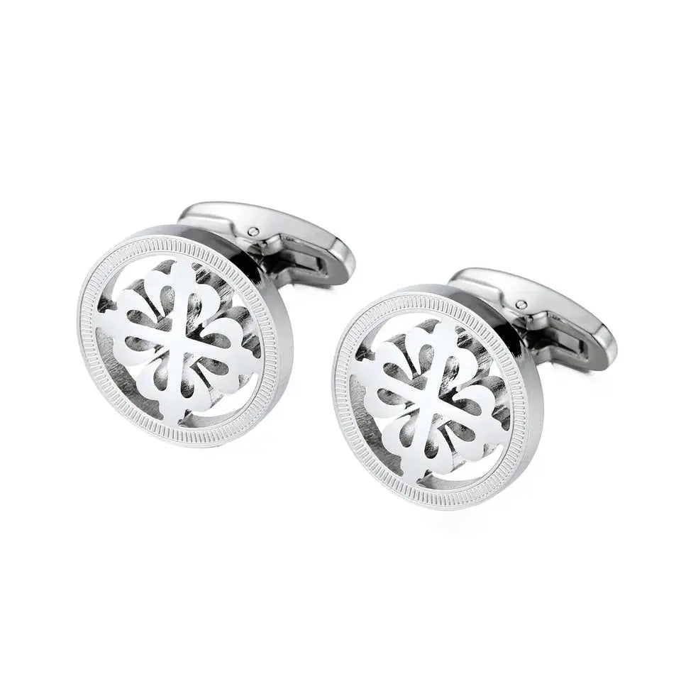 Silver Crusader Cufflinks - Glen Ogal