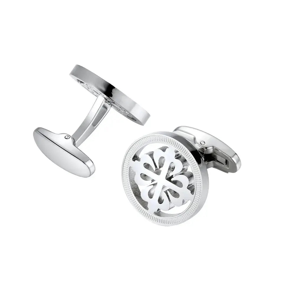 Silver Crusader Cufflinks - Glen Ogal