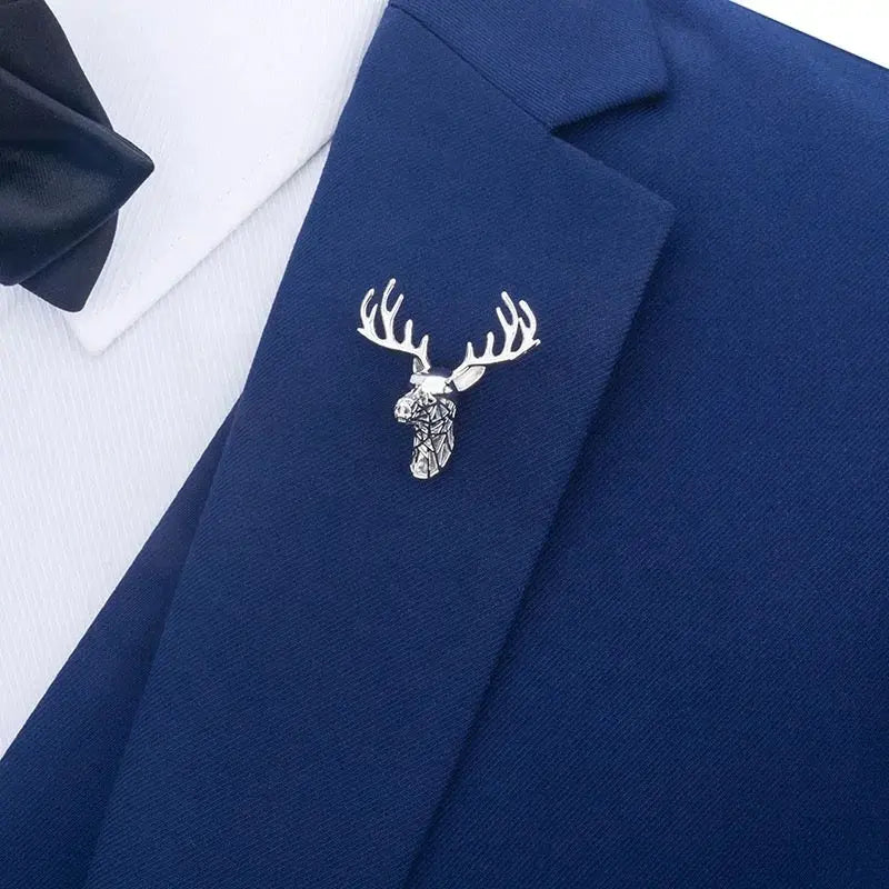 Stag Lapel Pin - Glen Ogal
