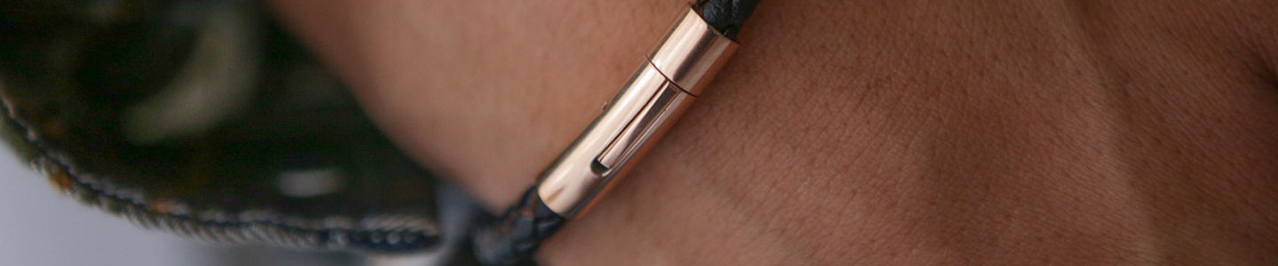 Luxury Leather Bracelets For Men By Glen Ogal