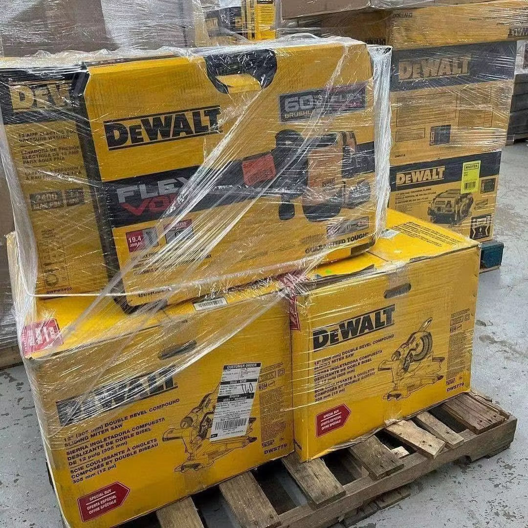 Pallet Load of Mixed Dewalt Tools