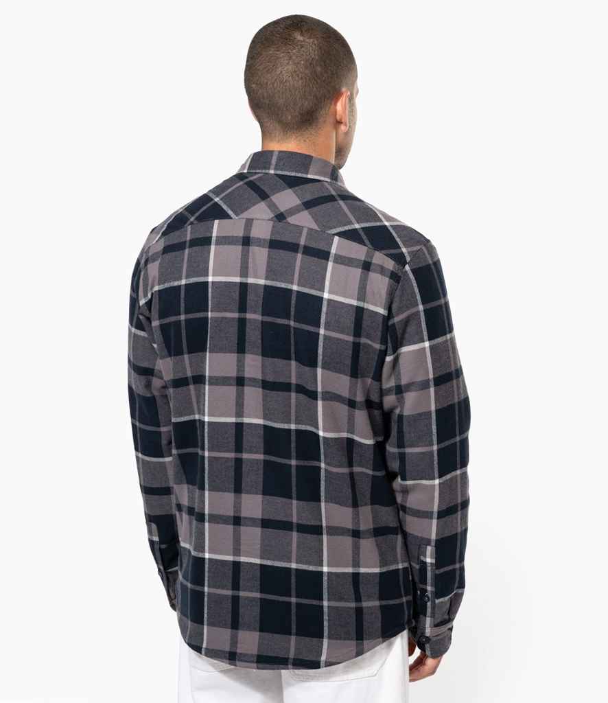 Sherpa Lined Checked Shirt