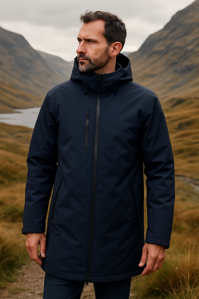 Kenmore Long Softshell Jacket – Stylish & Waterproof by Glen Ogal
