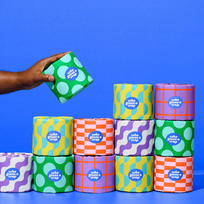 100% Recycled Double Length Toilet Roll (48 Rolls)