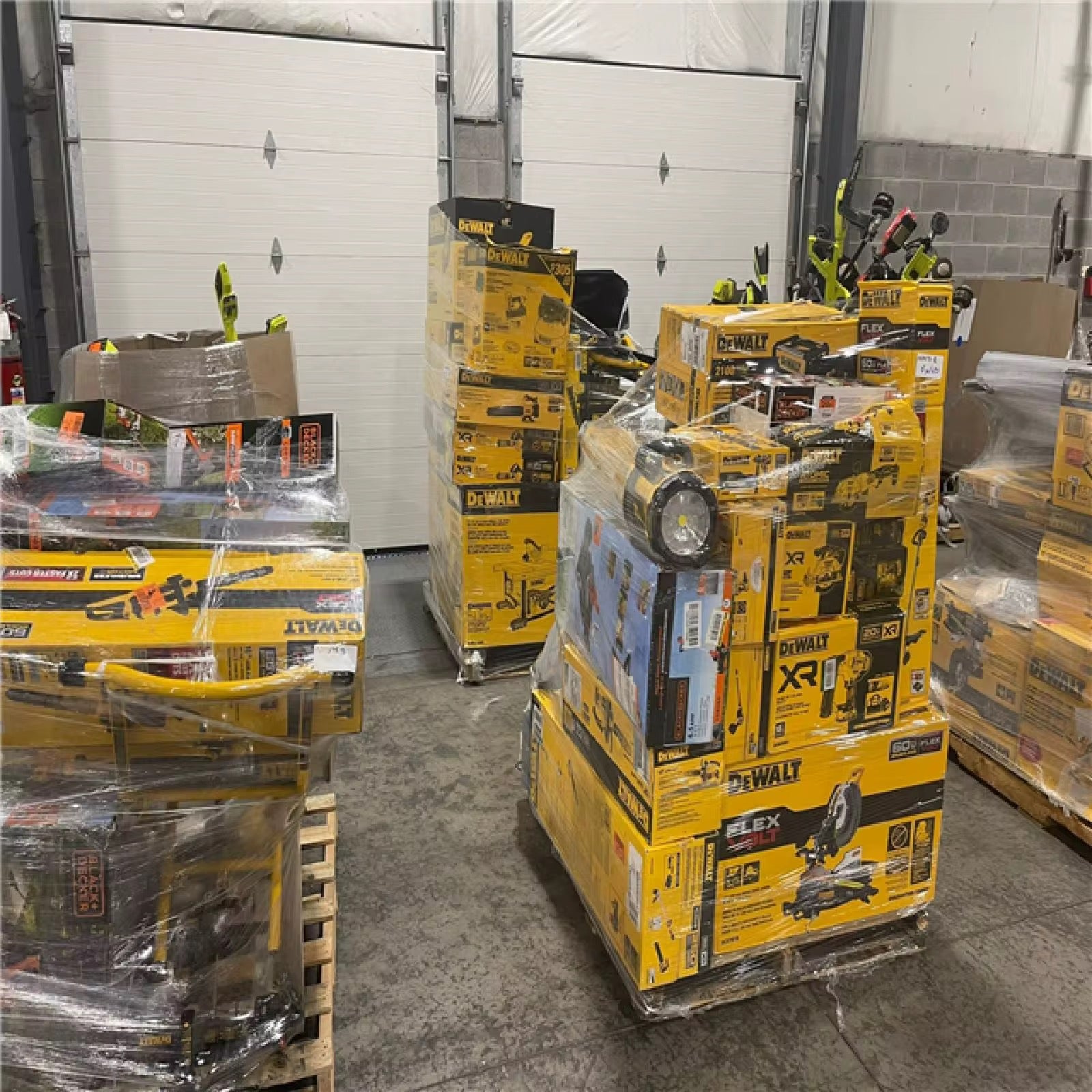 Pallet Load of Mixed Dewalt Tools