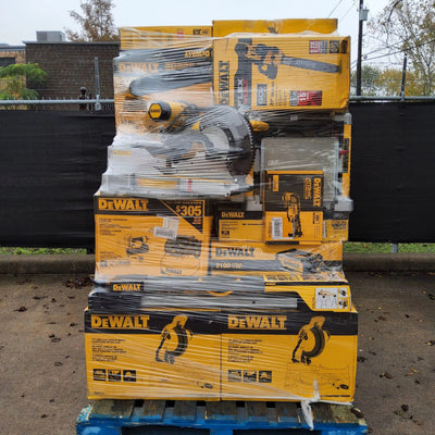 Pallet Load of Mixed Dewalt Tools