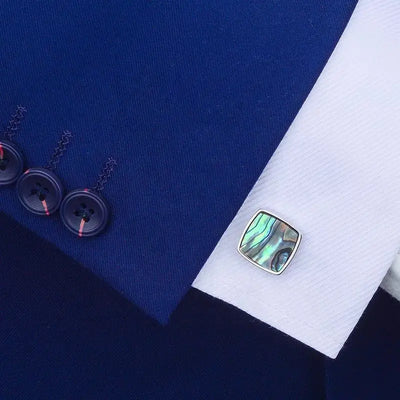 Abalone Seashell Cufflinks - Glen Ogal
