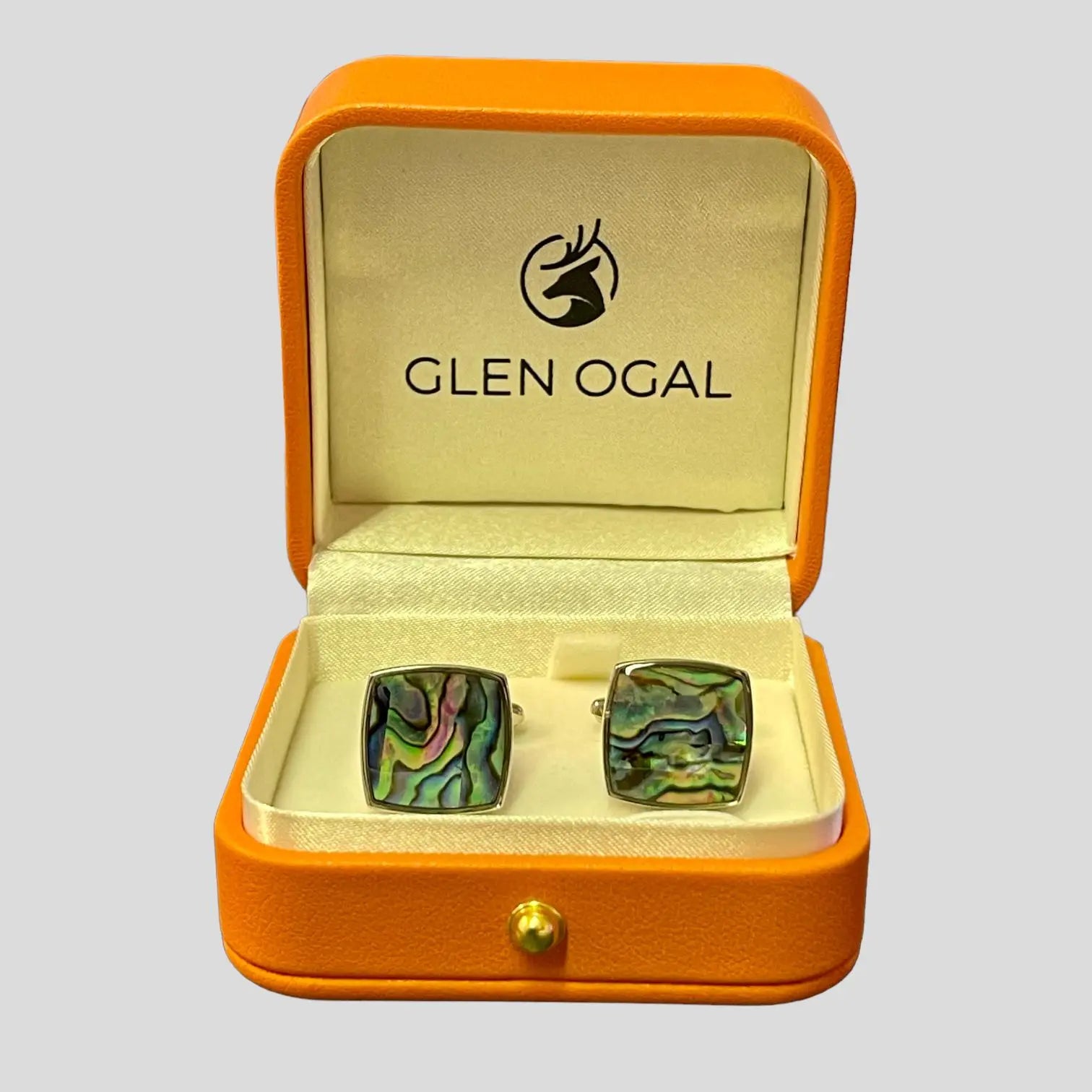 Abalone Seashell Cufflinks - Glen Ogal