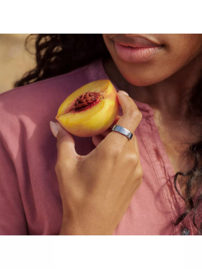 Oura Ring 5 Health & Fitness Tracker Smart Ring, Silver