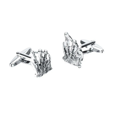 Bagpipe Cufflinks - Glen Ogal
