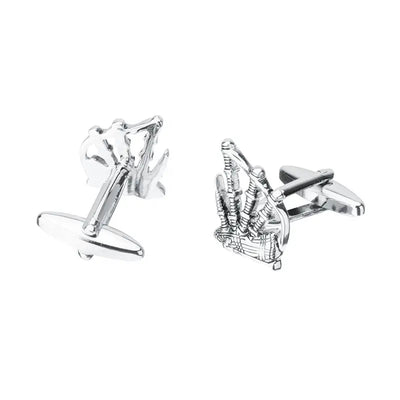 Bagpipe Cufflinks - Glen Ogal